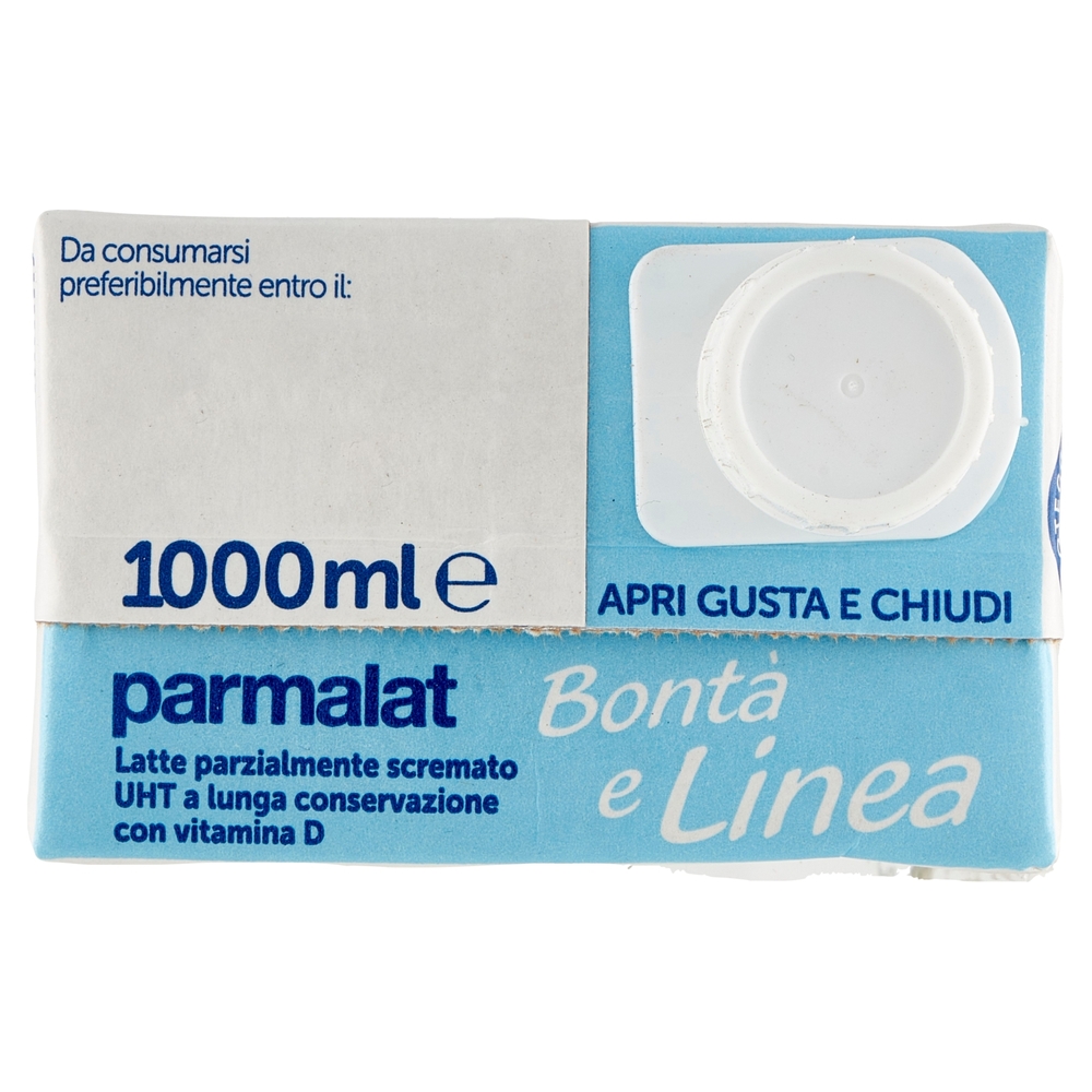parmalat Bontà e Linea con Vitamina D Latte Parzialmente Scremato 1000 ml